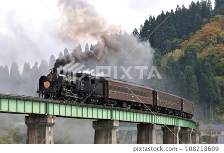 只見線 只見～會津蒲生真岡鐵道 C11-325 SL 會津只見 108218609