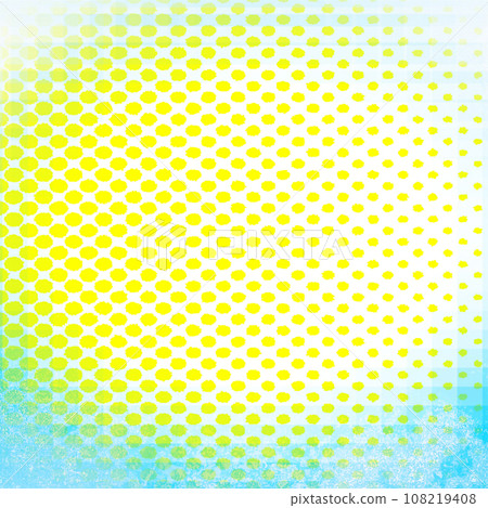 Yellow dots pattern square background with copy space for text or image, Usable for banner, poster, Ad, events, party, sale, celebrations, and various design works Yellow dots pattern square background with copy space for text or image, Usable for banner, poster, Ad, events, party, sale, celebrations, and various design works 108219408