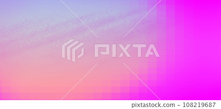 Pink widescreen background with copy space for text or image, Usable for banner, poster, Ad, events, party, sale, celebrations, and various design works 108219687
