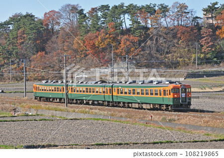 信濃鐵道 信濃鐵道線 平原宮代田 169 系 S52 編組 復興信州 108219865