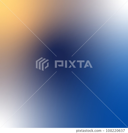 Wallpaper with a navy, blue, orange, white gradient background. Color transition on a clean, minimalist modern background. 108220637