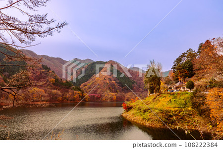 奧多摩湖的秋景2022 奧多摩湖的秋景2022 108222384