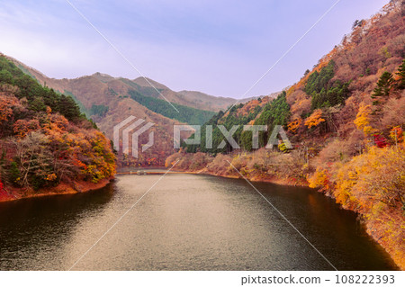 奧多摩湖的秋景2022 奧多摩湖的秋景2022 108222393