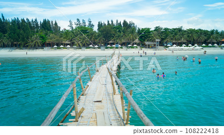 Wooden pier.  108222418