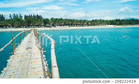 Wooden pier.  108222419
