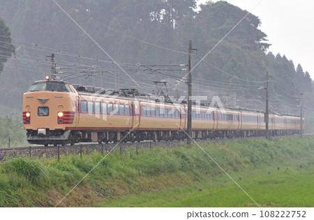 北陸本線 牛谷大聖寺 JR 西日本 485 系列 A08(京都) 雷鳥 北陸本線 牛谷大聖寺 JR 西日本 485 系列 A08(京都) 雷鳥 108222752