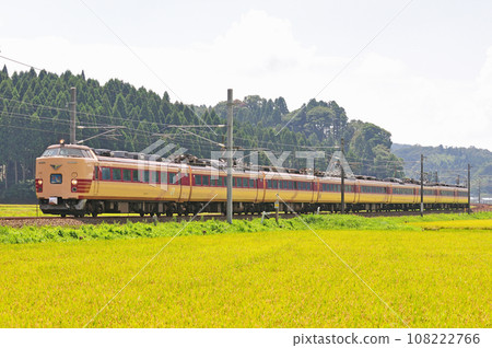 北陸本線牛屋大正寺 JR 西 485 系列 A05 編隊（京都）雷長 108222766