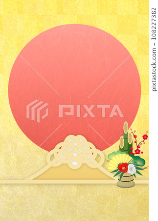Mt. Fuji decorated with Mizuhiki decorations Mt. Fuji decorated with Mizuhiki decorations 108227382