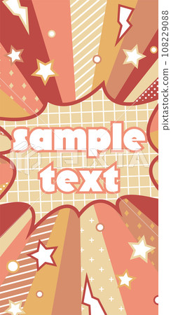 Background illustration_concentrated line_colorful Background illustration_concentrated line_colorful 108229088