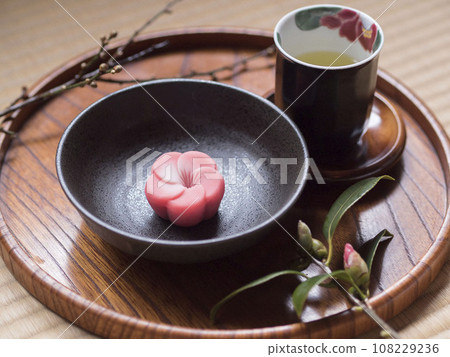 Seasonal fresh sweets (winter/Kobai) 108229236