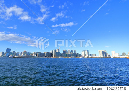 View of the Takeshiba area from Toyosu Gururi Park in Koto Ward, Tokyo 108229728