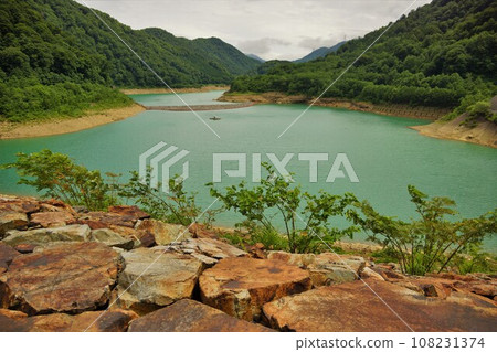 Dam lake from the top of Futai Dam 108231374