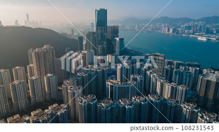 the Kornhill Plaza , Residential building area at Quarry Bay Oct 23 2023 108231543