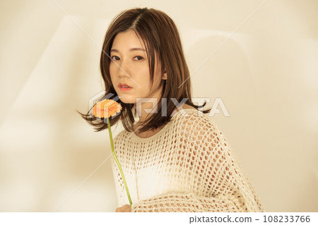 Pretty female portrait 108233766