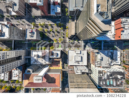 spokane washington downtown above center buildings spokane washington downtown above center buildings 108234228