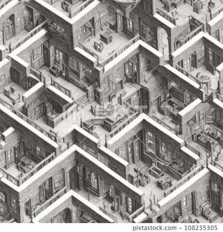 無限瓷磚/埃舍爾的房間 3 無限瓷磚/埃舍爾的房間 3 108235305