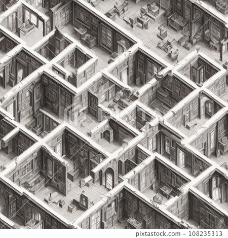 Infinity Tile/Escher's Room 11 Infinity Tile/Escher's Room 11 108235313