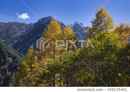 黑部水壩（Kuro 4） 從富山縣立山町的湖濱散步道欣賞須巴里山、張之木山和秋葉的景色 108235461