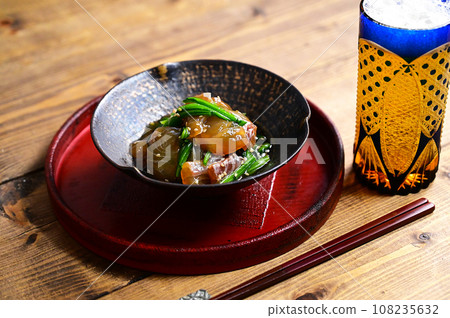 Pickled sea bream salad Pickled sea bream salad 108235632