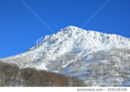 Yamagata Zao Ski Resort - Spectacular snowy view of Mt. Goro from the central ski slope Yamagata Zao Ski Resort - Spectacular snowy view of Mt. Goro from the central ski slope 108236246