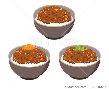 納豆飯套餐 納豆飯套餐 108236614