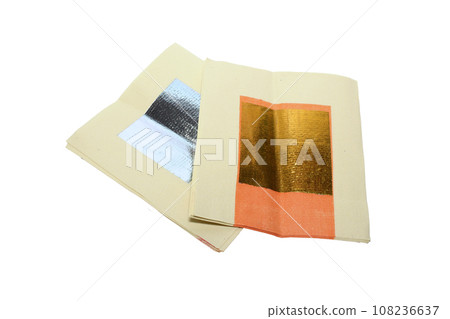 a Chinese Joss fortune paper, ghost money a Chinese Joss fortune paper, ghost money 108236637