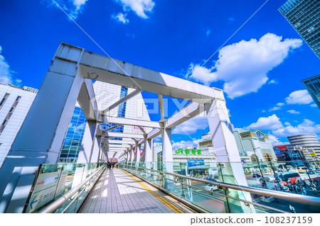 日本東京10月街景、新宿車站(南口)等景觀=24日 日本東京10月街景、新宿車站(南口)等景觀=24日 108237159