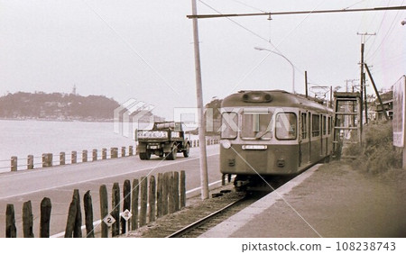 1964年江之電舊型500，鎌倉高中前，拍攝照片，神奈川縣鎌倉市 108238743