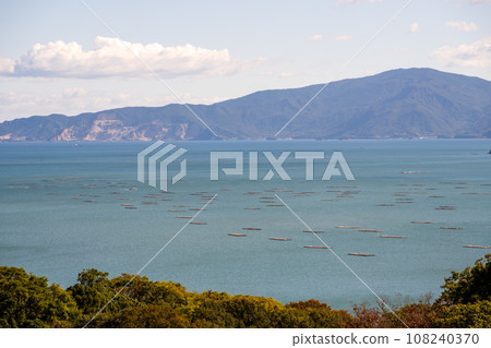 Beautiful scenery of the Seto Inland Sea in Okayama Prefecture, Japan Beautiful scenery of the Seto Inland Sea in Okayama Prefecture, Japan 108240370