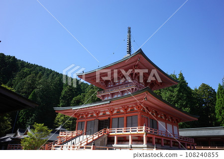 Hokke Sojiin East Tower located in the East Tower of Enryakuji Temple on Mt. Hiei Hokke Sojiin East Tower located in the East Tower of Enryakuji Temple on Mt. Hiei 108240855