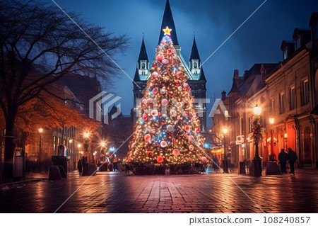 聖誕夜街角 108240857
