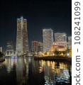 Night view of Minato Mirai seen from Bankoku Bridge 01 108241099