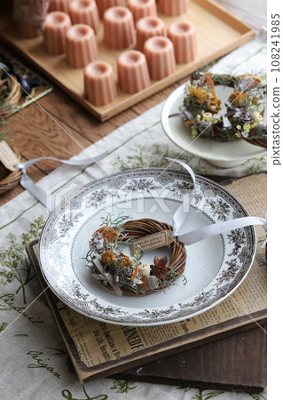 Dried flower sachet 108241985