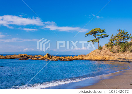 從立石公園（神奈川縣）看富士山 108242072