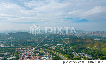Oct 22 2021 quiet countryside villages of sheung shui, hk Oct 22 2021 quiet countryside villages of sheung shui, hk 108242844