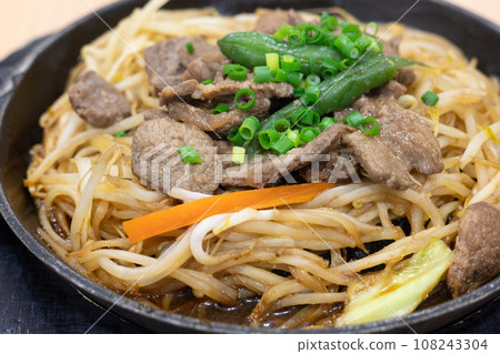 Delicious lamb Genghis Khan 108243304