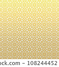 Background with decorative traditional ornament 108244452