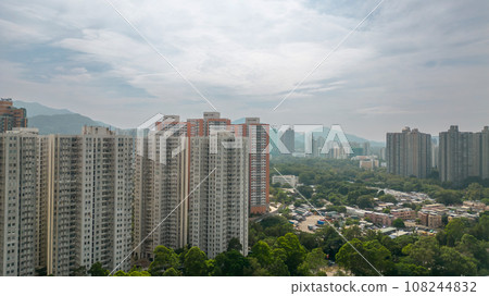 the residential building at fanling, hong kong Oct 22 2023 the residential building at fanling, hong kong Oct 22 2023 108244832