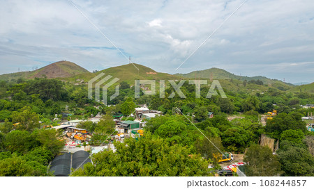 Oct 22 2023 Shek Wu San Tsuen, A Tranquil Village Oasis in Hong Kong Countryside 108244857