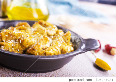 Chicken curry or masala in bowl Chicken curry or masala in bowl 108244984