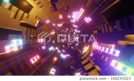 七彩光隧道 七彩光隧道 108245023