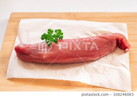 pork tenderloin block 108246063
