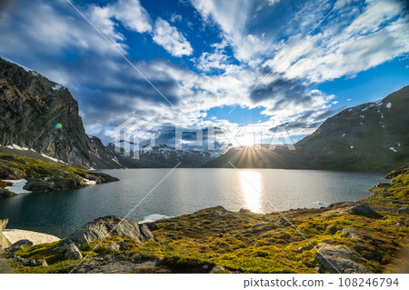Beautiful Nature Norway natural landscape. 108246794