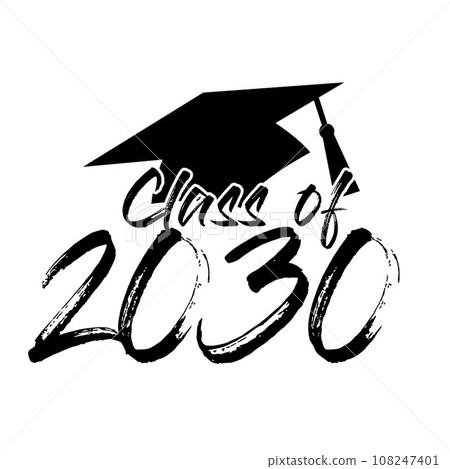 Class Of 2030 Design Vector Class Of 2030 Design Vector 108247401