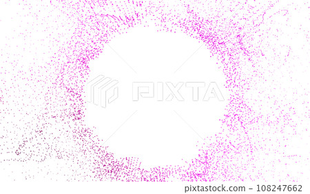 3D abstract digital technology pink light particles wave 3D abstract digital technology pink light particles wave 108247662