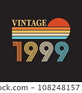 1999 vintage t shirt design vector 108248157