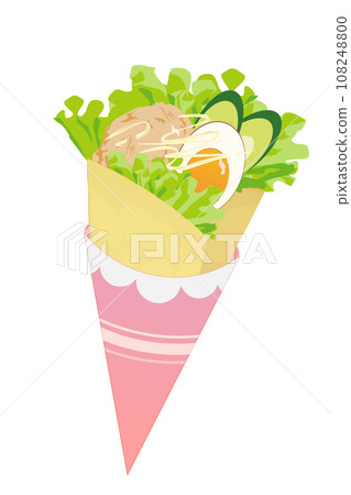 鮪魚沙拉薄餅 108248800