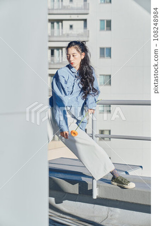 office casual business woman office casual business woman 108248984