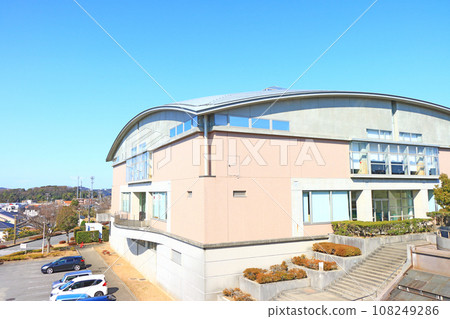 愛知縣幸田町幸田町圖書館風景 愛知縣幸田町幸田町圖書館風景 108249286