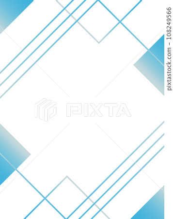 垂直淺藍色幾何背景素材 108249566